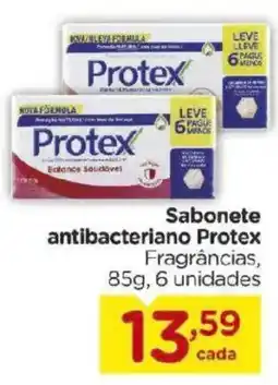 Carrefour Bairro Sabonete antibacterian protex fragrâncias oferta