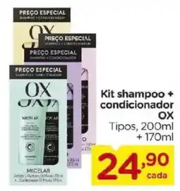 Carrefour Bairro Kit shampoo + condicionador ox oferta