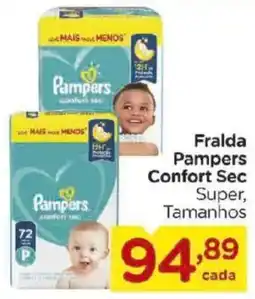 Carrefour Bairro Fralda Pampers Confort Sec Super oferta
