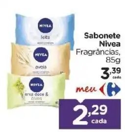 Carrefour Bairro Sabonete nivea fragrâncias oferta