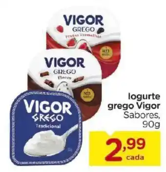Carrefour Bairro logurte grego vigor sabores oferta