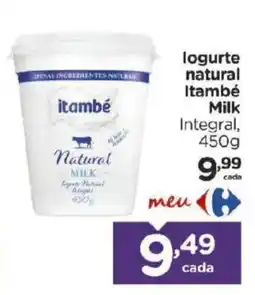 Carrefour Bairro logurte natural itambé milk integral oferta