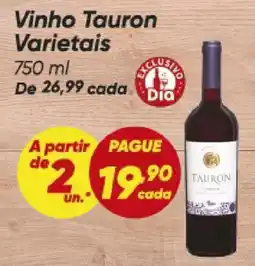 Dia Vinho Tauron Varietais oferta