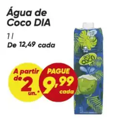 Dia Dia - água de coco oferta