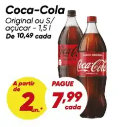 Dia Coca-cola - original ou s/ açúcar oferta