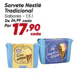 Dia Nestlé - sorvete tradicional oferta