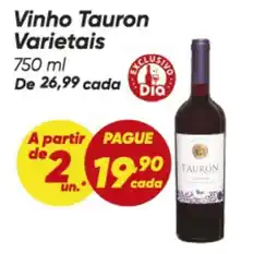 Dia De - vinho varietais oferta