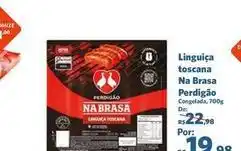 Sam's Club Perdigão - linguiça toscana na brasa oferta