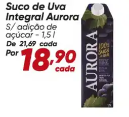 Dia Aurora - suco de uva integral oferta