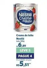 Sam's Club Nestlé - creme de leite oferta
