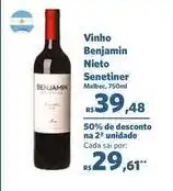 Sam's Club Benjamin nieto - vinho benjamin oferta