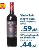 Sam's Club Toro loco - vinho pata negra oferta