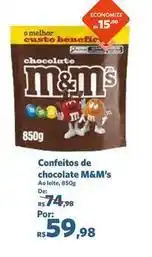 Sam's Club M&m's - confeitos de chocolate oferta