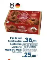 Sam's Club Lambertz - pão de mel schokoladen oferta