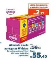 Sam's Club Whiskas - alimento úmido para gatos oferta