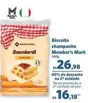 Sam's Club De - biscoito champanhe oferta