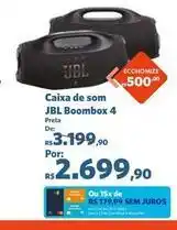 Sam's Club Jbl - caixa de som boombox 4 oferta