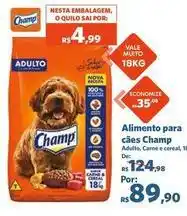 Sam's Club Champ - alimento para cães oferta