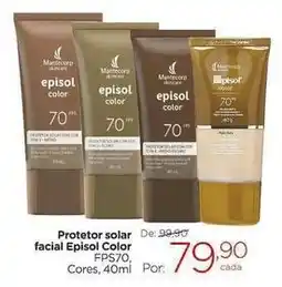 Carrefour Episol - protetor solar facial color fps70 oferta