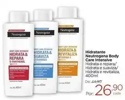 Carrefour Neutrogena - hidratante body care intensive oferta