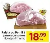 Carrefour Paleta ou pernil à pururuca suínos oferta
