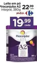Carrefour Piracanjuba - leite em pó a2 oferta