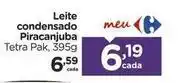 Carrefour Piracanjuba - leite condensado oferta