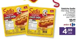 Carrefour Sadia - salsicha oferta