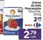 Carrefour Piracanjuba - cremes de leite oferta