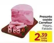 Carrefour Carrefour - presunto cozido oferta