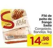 Carrefour Sadia - filé de peito de frango oferta