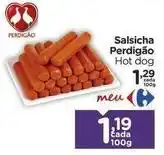 Carrefour Perdigão - salsicha oferta