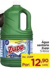 Carrefour Zupp - água sanitária oferta