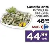 Carrefour Meu - camarão-cinza oferta
