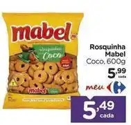 Carrefour Mabel - rosquinha oferta