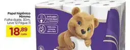 Carrefour Mimmo - papel higiênico oferta