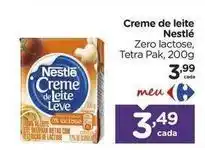 Carrefour Nestlé - creme de leite oferta