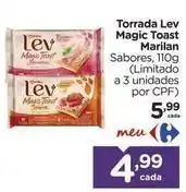 Carrefour Lev - torrada magic toast oferta