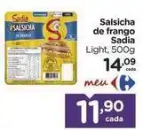 Carrefour Sadia - salsicha de frango oferta