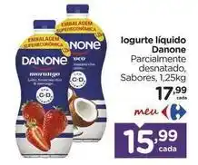 Carrefour Danone - iogurte líquido oferta