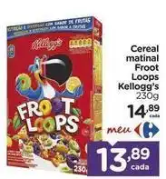 Carrefour Kellogg´s - cereal matinal froot loops oferta