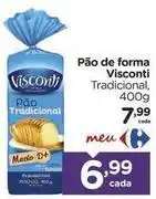 Carrefour Visconti - pão de forma oferta