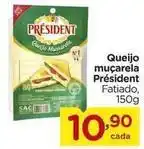 Carrefour President - queijo muçarela oferta