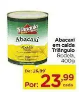Carrefour Triângulo - abacaxi em calda oferta