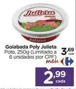 Carrefour Poly - goiabada oferta