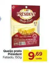 Carrefour President - queijo prato oferta