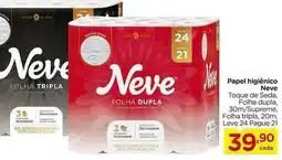 Carrefour Neve - papel higiénico oferta