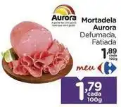 Carrefour Aurora - mortadela oferta