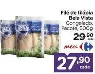 Carrefour Bela vista - filé de tilápia oferta