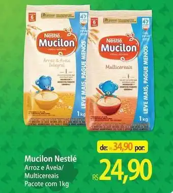 Nestlé - mucilon arroz e aveia/ multicereais